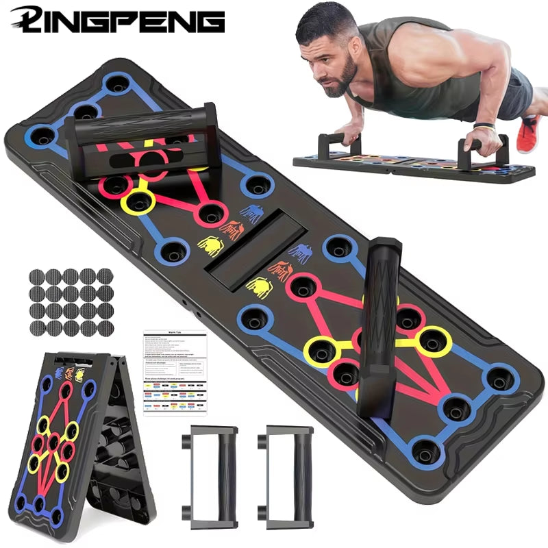 Pushmax Pro™ – Color-Coded Total Upper Body Trainer Board