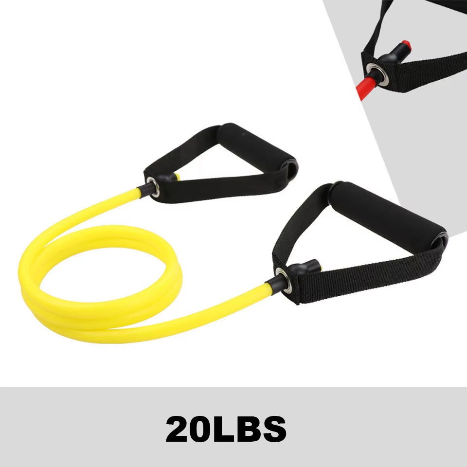 Flextone™ – Elastic Resistance Bands for Full-Body Training (10-30LB)